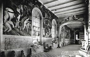 Postales: CUERNAVACA, MEX. - PALACIO DE CORTES - SIN CIRCULAR